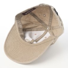 画像4: COTTON OVERDYE WASHED CAP（コットンオーバーダイウォッシュドキャップ） SE077 ベージュ (4)
