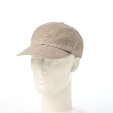 画像5: COTTON OVERDYE WASHED CAP（コットンオーバーダイウォッシュドキャップ） SE077 ベージュ (5)