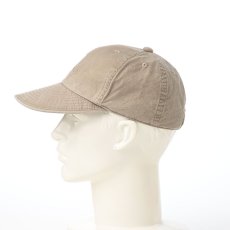画像6: COTTON OVERDYE WASHED CAP（コットンオーバーダイウォッシュドキャップ） SE077 ベージュ (6)