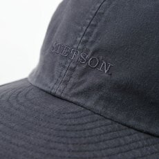 画像3: COTTON OVERDYE WASHED CAP（コットンオーバーダイウォッシュドキャップ）SE077 ブラック (3)