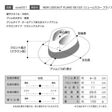 画像10: NEW LESCAUT FLANO（ニューレスコー フラノ）SE123 ブラック (10)