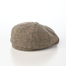 画像2: IRISH TWEED CASQUETTE（アイリッシュツイード キャスケット） ST236EU ベージュ (2)