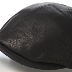 画像3: NUBACK LEATHRE 6P HUNTING（ヌバックレザー 6P ハンチング） ST242EU ブラック (3)