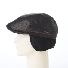 画像7: NUBACK LEATHRE 6P HUNTING（ヌバックレザー 6P ハンチング） ST242EU ブラック (7)