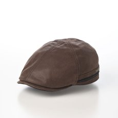 画像1: NUBACK LEATHRE 6P HUNTING（ヌバックレザー 6P ハンチング） ST242EU ブラウン (1)