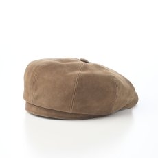 画像2: GOAT SUEDE CASQUETTE（ゴートスエード キャスケット） ST243EU ブラウン (2)