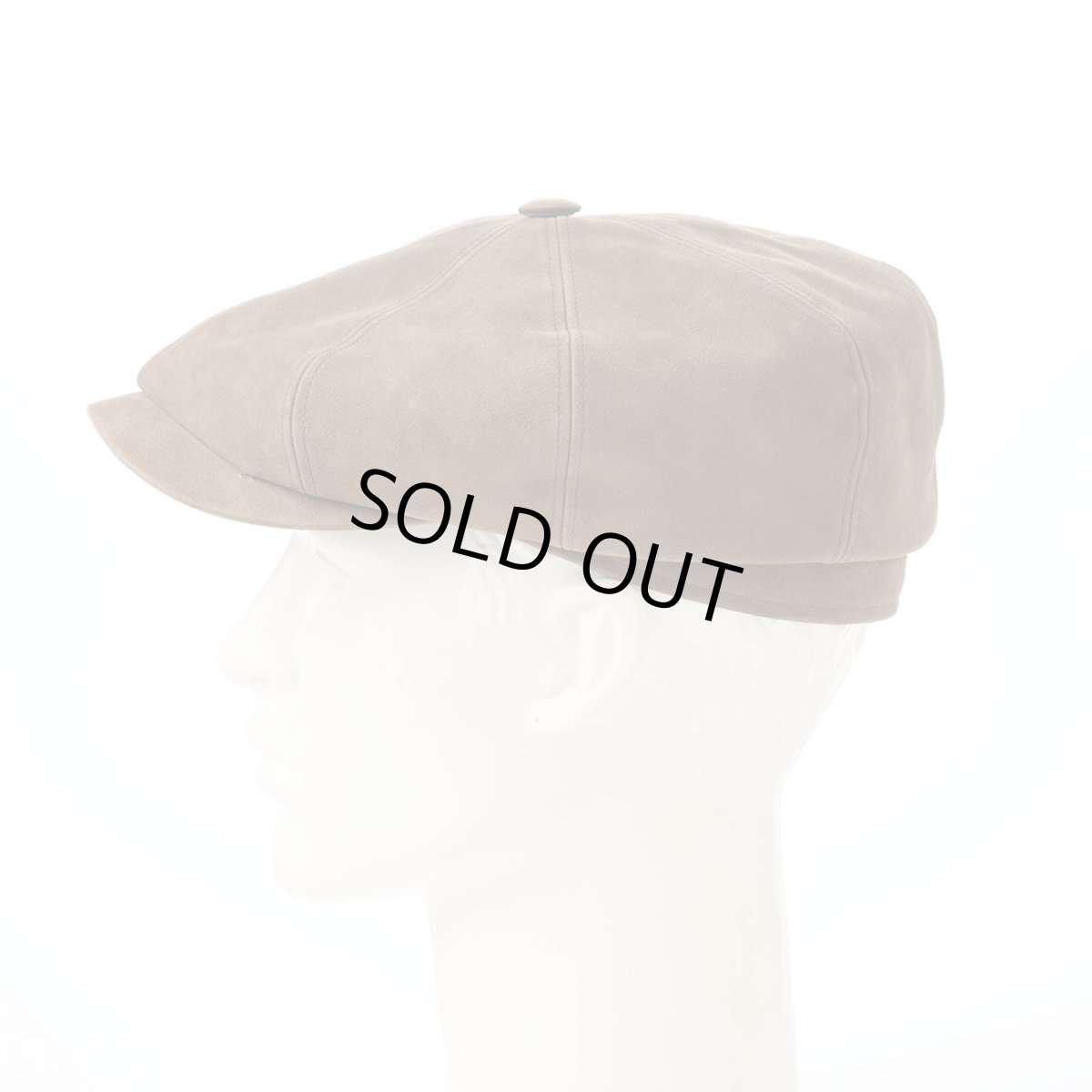 画像6: GOAT SUEDE CASQUETTE（ゴートスエード キャスケット） ST243EU ブラウン (6)
