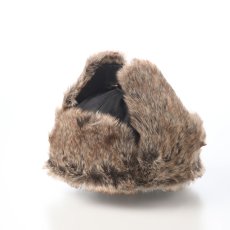 画像4: NUBACK LEATHRE BOMBER CAP（ヌバックレザー ボンバーキャップ） ST244 ブラック (4)