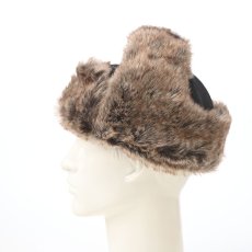 画像8: NUBACK LEATHRE BOMBER CAP（ヌバックレザー ボンバーキャップ） ST244 ブラック (8)