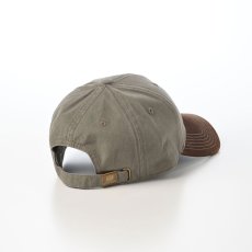 画像2: BASEBALL CAP COTTON LEATHRE（ベースボールキャップ コットンレザー） ST250EU ブラウン (2)