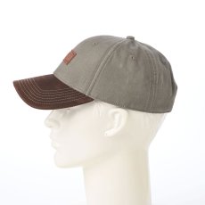 画像6: BASEBALL CAP COTTON LEATHRE（ベースボールキャップ コットンレザー） ST250EU ブラウン (6)