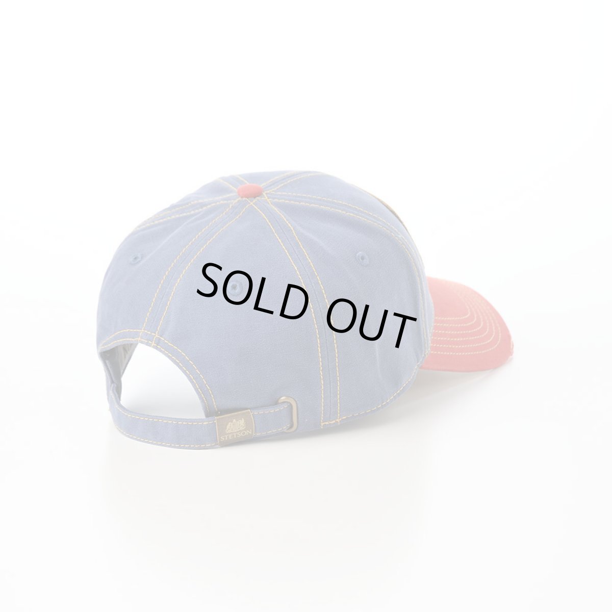 画像2: BASEBALL CAP COTTON VINTAGE（ベースボールキャップ コットン ヴィンテージ） ST251EU ブルー (2)