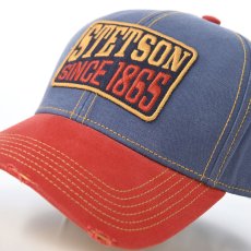 画像3: BASEBALL CAP COTTON VINTAGE（ベースボールキャップ コットン ヴィンテージ） ST251EU ブルー (3)