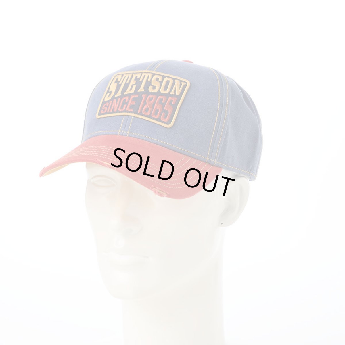 画像5: BASEBALL CAP COTTON VINTAGE（ベースボールキャップ コットン ヴィンテージ） ST251EU ブルー (5)