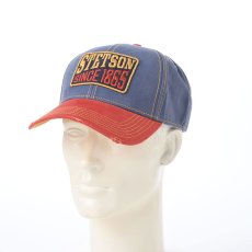 画像5: BASEBALL CAP COTTON VINTAGE（ベースボールキャップ コットン ヴィンテージ） ST251EU ブルー (5)
