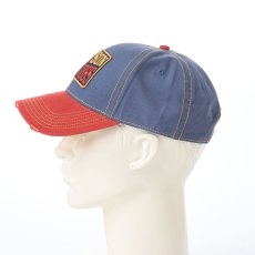 画像6: BASEBALL CAP COTTON VINTAGE（ベースボールキャップ コットン ヴィンテージ） ST251EU ブルー (6)