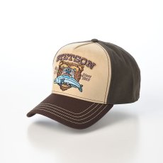 画像1: TRUCKER CAP WILD LIFE（トラッカーキャップ ワイルドライフ） ST254EU ブラウン (1)