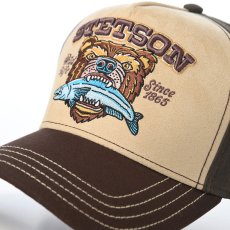 画像3: TRUCKER CAP WILD LIFE（トラッカーキャップ ワイルドライフ） ST254EU ブラウン (3)