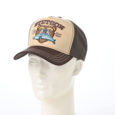 画像5: TRUCKER CAP WILD LIFE（トラッカーキャップ ワイルドライフ） ST254EU ブラウン (5)