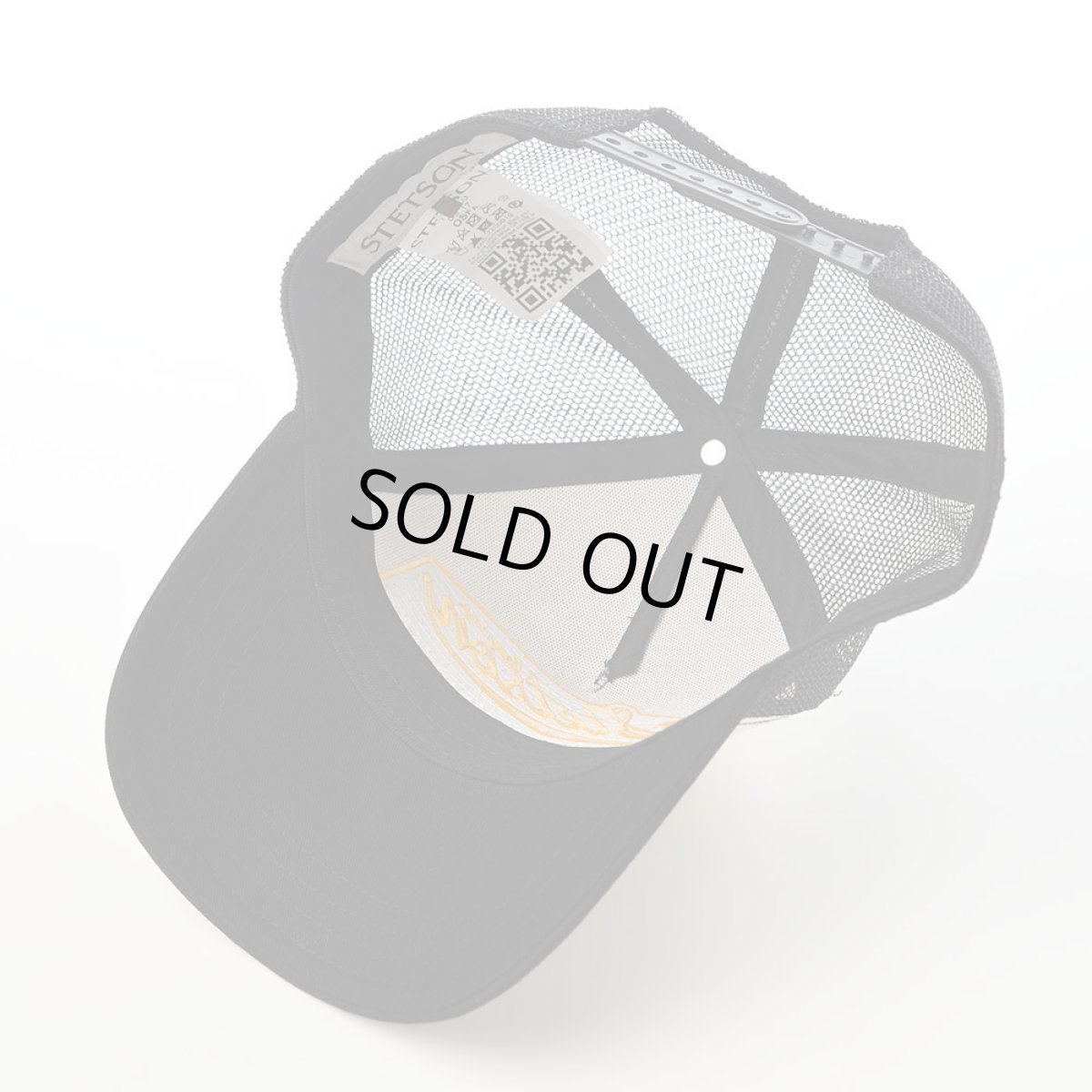 画像4: TRUCKER CAP AMERICN HERITAGE(トラッカーキャップ アメリカンヘリテージ) ST255EU ブラック (4)