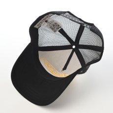 画像4: TRUCKER CAP AMERICN HERITAGE（トラッカーキャップ アメリカンヘリテージ） ST255EU ブラック (4)