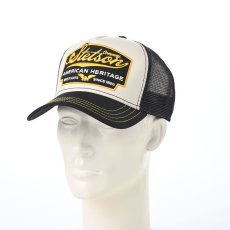 画像5: TRUCKER CAP AMERICN HERITAGE（トラッカーキャップ アメリカンヘリテージ） ST255EU ブラック (5)
