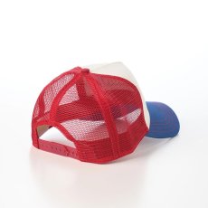 画像2: TRUCKER CAP GAS STATION（トラッカーキャップ ガスステーション） ST256EU ブルー (2)
