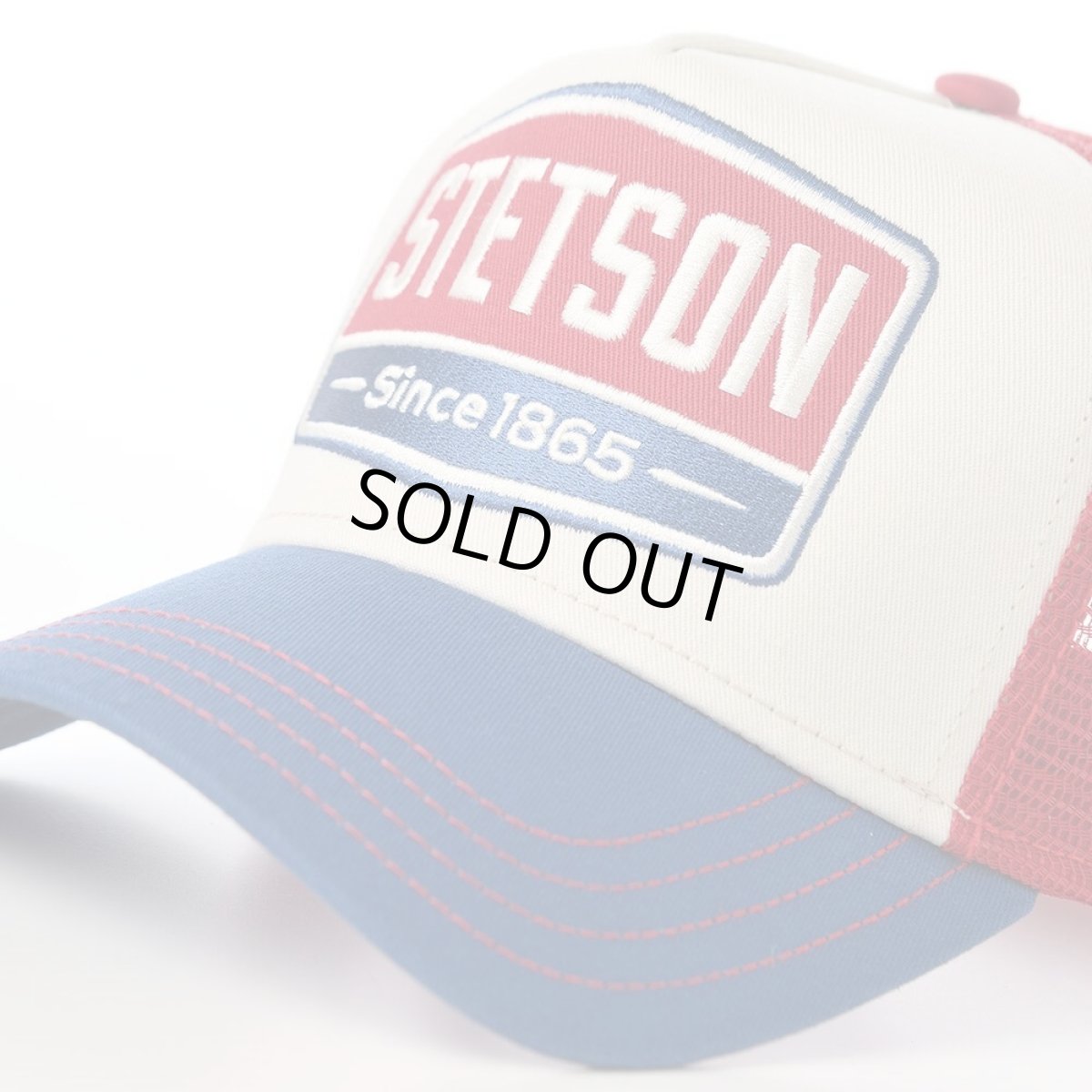 画像3: TRUCKER CAP GAS STATION(トラッカーキャップ ガスステーション) ST256EU ブルー (3)