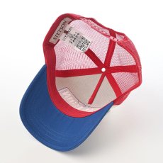 画像4: TRUCKER CAP GAS STATION（トラッカーキャップ ガスステーション） ST256EU ブルー (4)