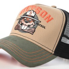 画像3: TRUCKER CAP FOREST PATROL（トラッカーキャップ フォレストパトロール） ST257EU カーキ (3)