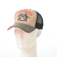 画像5: TRUCKER CAP FOREST PATROL（トラッカーキャップ フォレストパトロール） ST257EU カーキ (5)