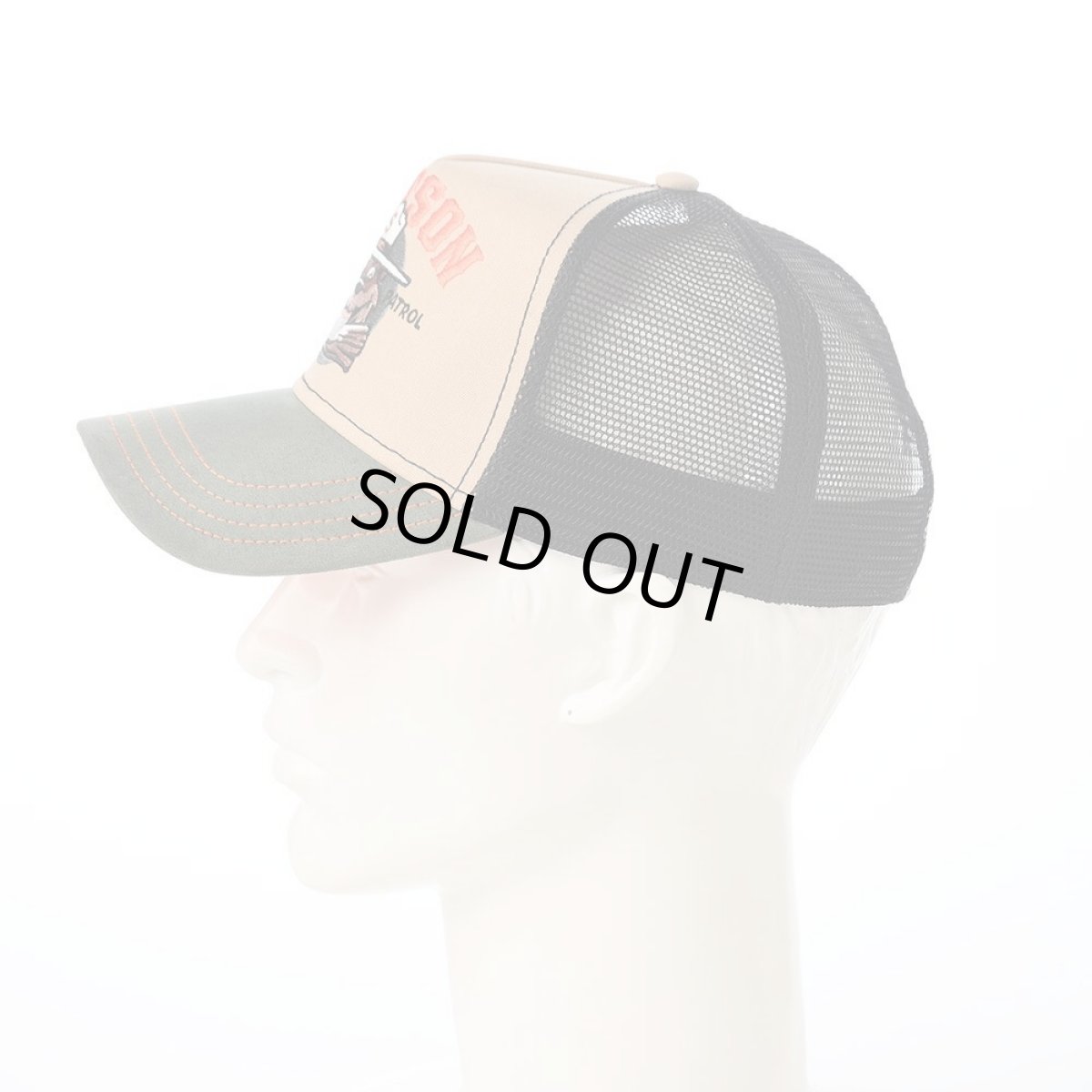 画像6: TRUCKER CAP FOREST PATROL(トラッカーキャップ フォレストパトロール) ST257EU カーキ (6)