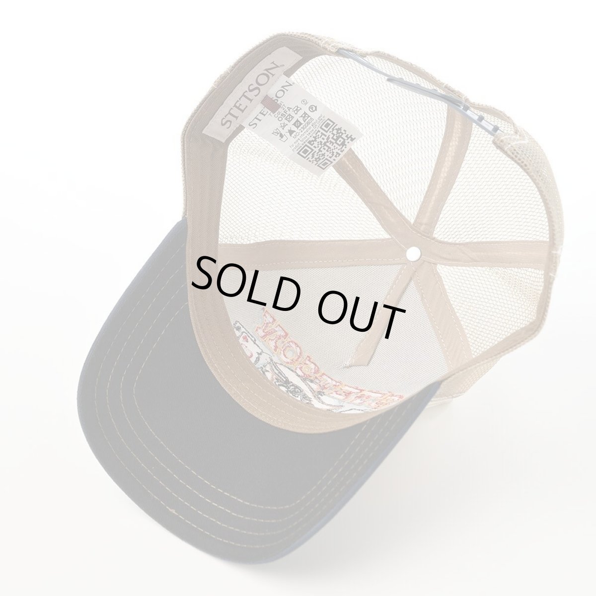 画像4: TRUCKER CAP GAMBLING GRIFTER(トラッカーキャップ ギャンブリンググリフター) ST258EU ネイビー (4)