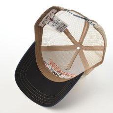 画像4: TRUCKER CAP GAMBLING GRIFTER（トラッカーキャップ ギャンブリンググリフター） ST258EU ネイビー (4)