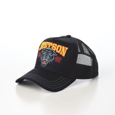 画像1: TRUCKER CAP WILD ONES（トラッカーキャップ ワイルドワンズ） ST259EU ブラック (1)