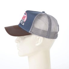 画像6: TRUCKER CAP RIDING HOT ROD（トラッカーキャップ ライディング ホットロッド） ST260EU ブラウン (6)