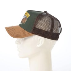 画像6: TRUCKER CAP LUMBERJACK（トラッカーキャップ ランバージャック） ST263EU キャメル (6)