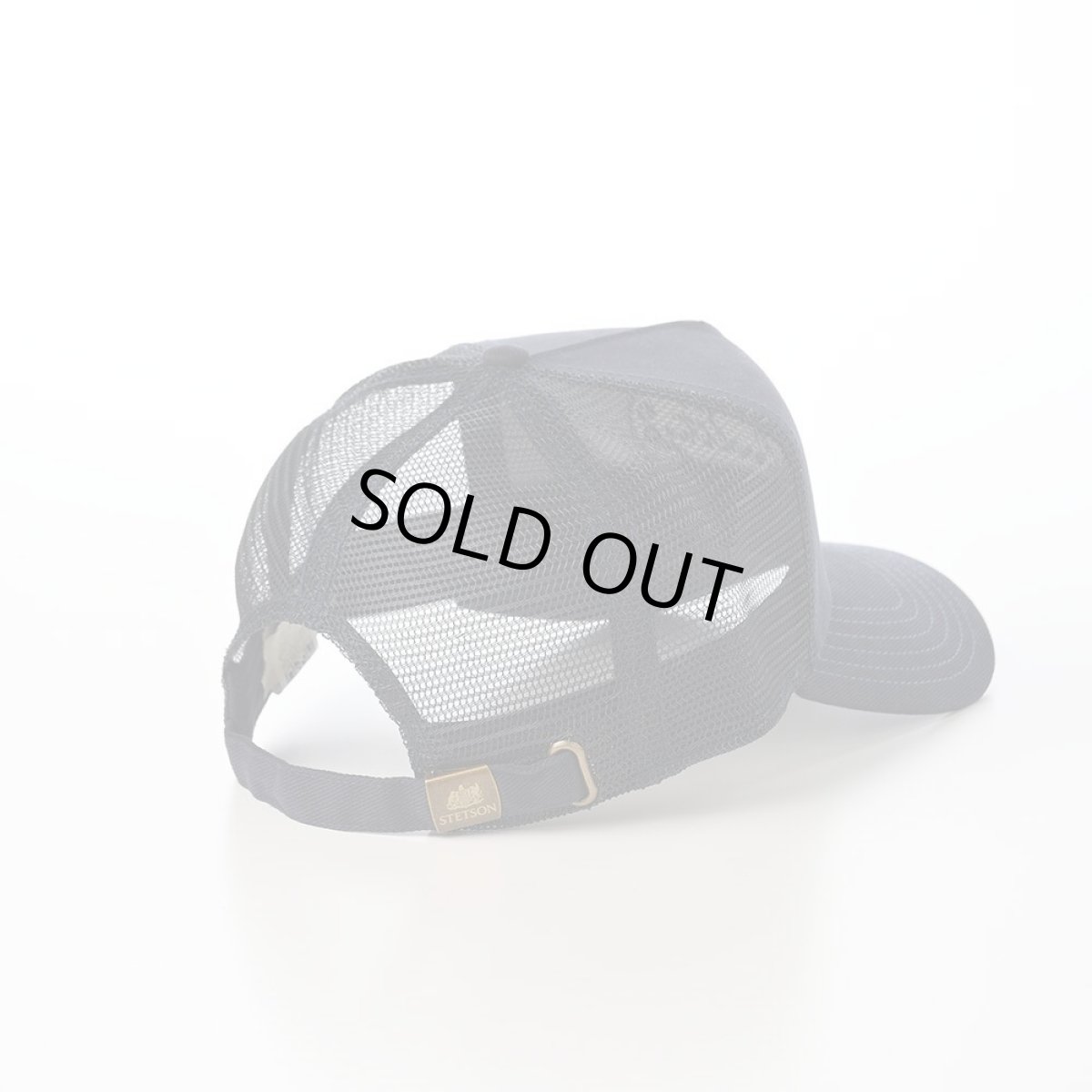 画像2: TRUCKER CAP VINTAGE BRUSHED TWILL(トラッカーキャップ ヴィンテージブラッシュツイル) ST264EU ネイビー (2)