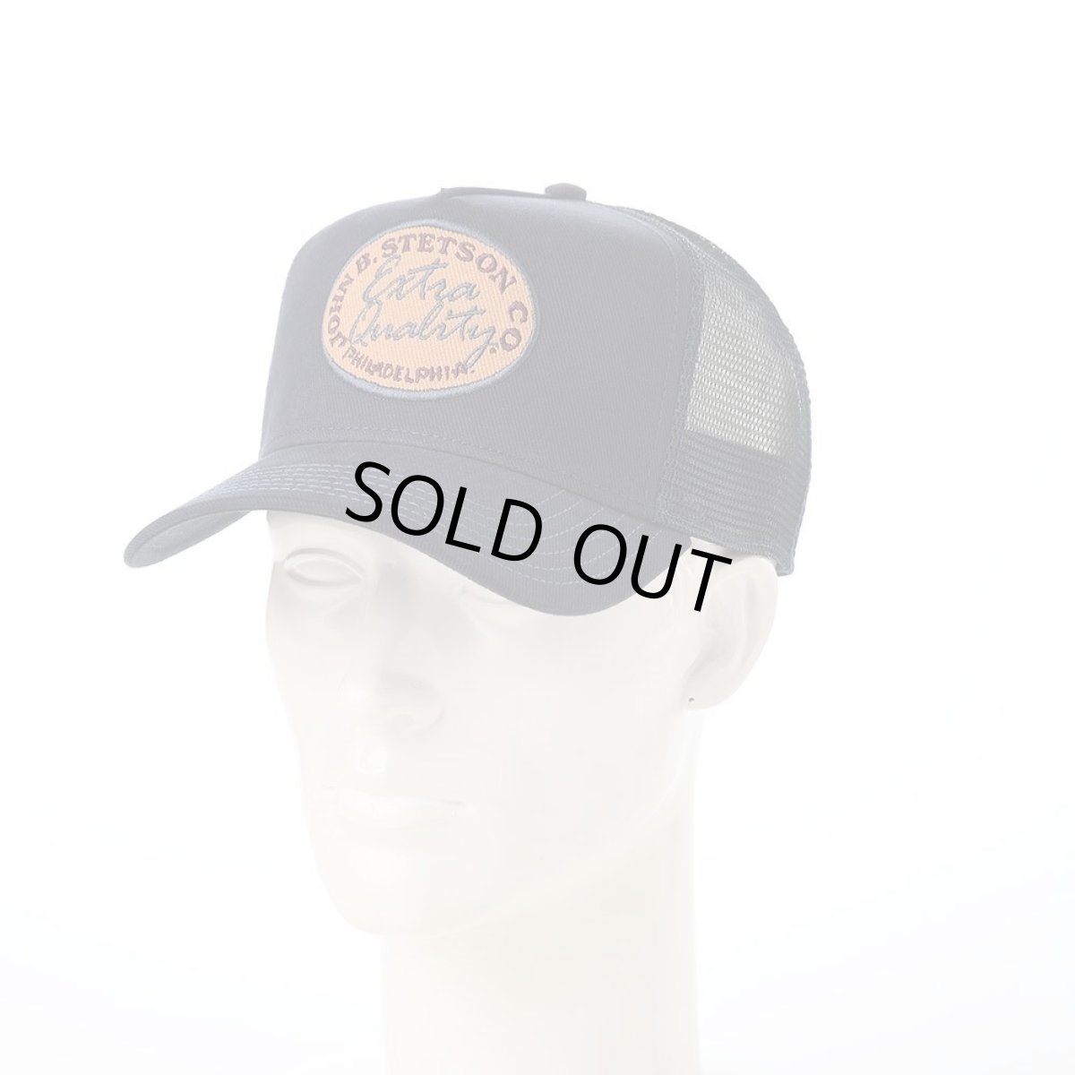 画像5: TRUCKER CAP VINTAGE BRUSHED TWILL(トラッカーキャップ ヴィンテージブラッシュツイル) ST264EU ネイビー (5)