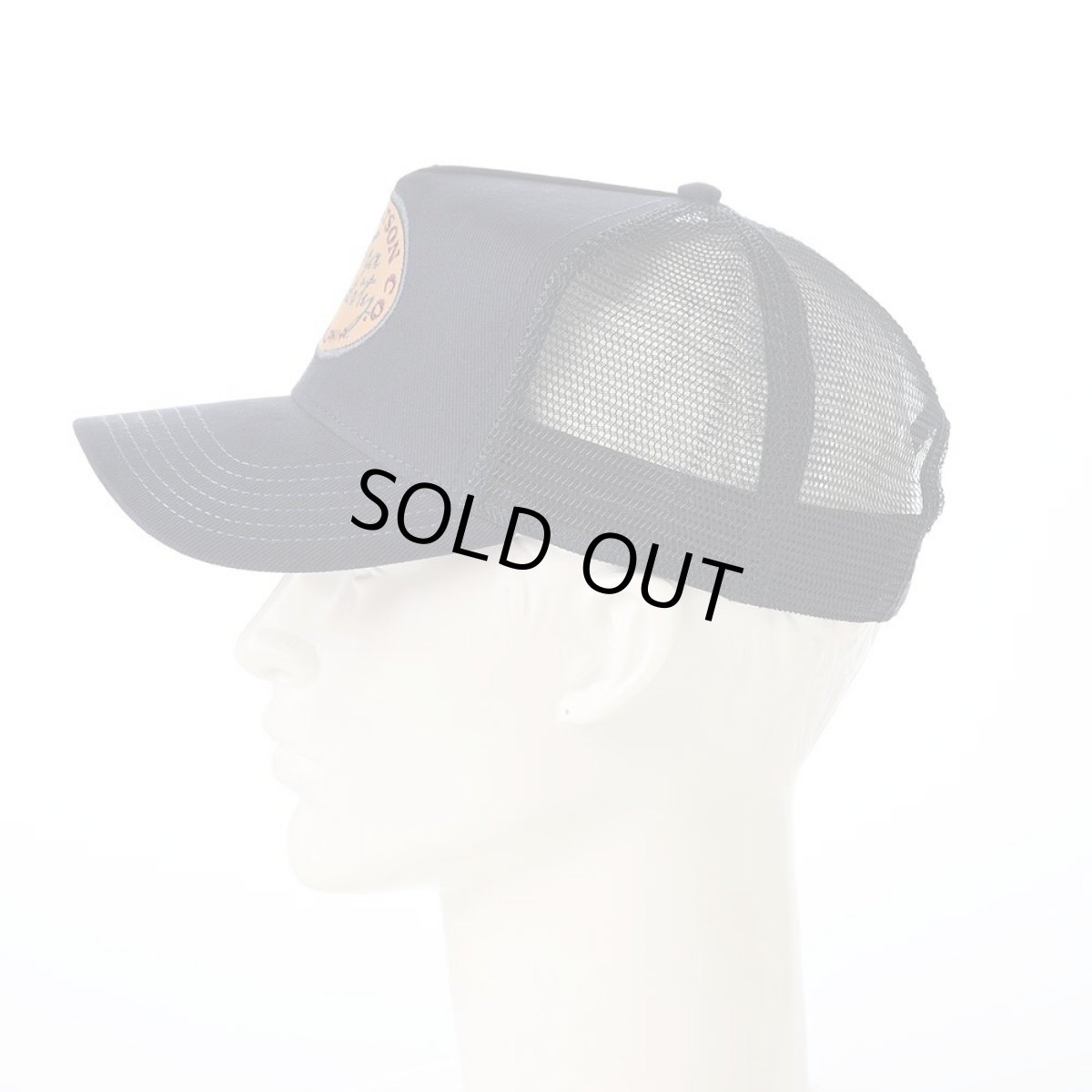 画像6: TRUCKER CAP VINTAGE BRUSHED TWILL(トラッカーキャップ ヴィンテージブラッシュツイル) ST264EU ネイビー (6)