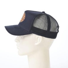 画像6: TRUCKER CAP VINTAGE BRUSHED TWILL（トラッカーキャップ ヴィンテージブラッシュツイル） ST264EU ネイビー (6)
