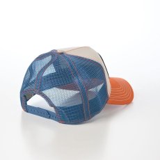画像2: TRUCKER CAP STETSON's GARAGE（トラッカーキャップ ステットソンズ ガレージ） ST265EU オレンジ (2)