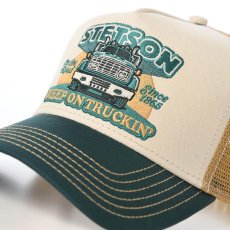 画像3: TRUCKER CAP KEEP ON TRUCKING（トラッカーキャップ キープオントラッキング） ST266EU グリーン (3)