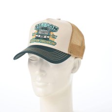 画像5: TRUCKER CAP KEEP ON TRUCKING（トラッカーキャップ キープオントラッキング） ST266EU グリーン (5)