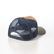 画像2: TRUCKER CAP MOTORCYCLE（トラッカーキャップ モーターサイクル） ST267EU ベージュ (2)