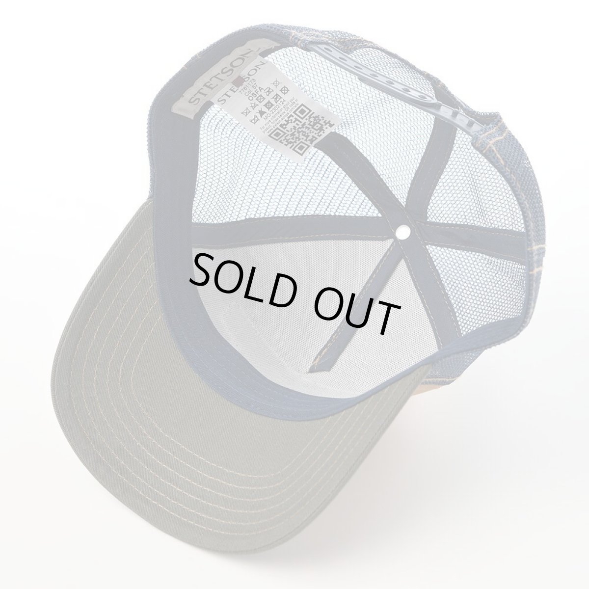 画像4: TRUCKER CAP MOTORCYCLE(トラッカーキャップ モーターサイクル) ST267EU ベージュ (4)