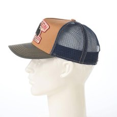 画像6: TRUCKER CAP MOTORCYCLE（トラッカーキャップ モーターサイクル） ST267EU ベージュ (6)