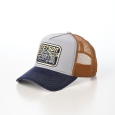 画像1: TRUCKER CAP HEAVY DUTY（トラッカーキャップ ヘビーデューティー） ST268EU ブルー (1)