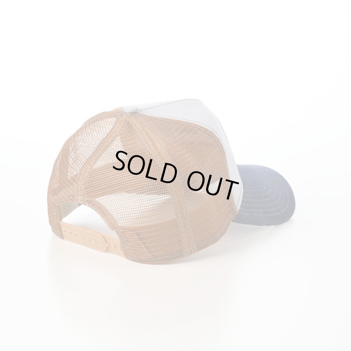 画像2: TRUCKER CAP HEAVY DUTY（トラッカーキャップ ヘビーデューティー） ST268EU ブルー (2)