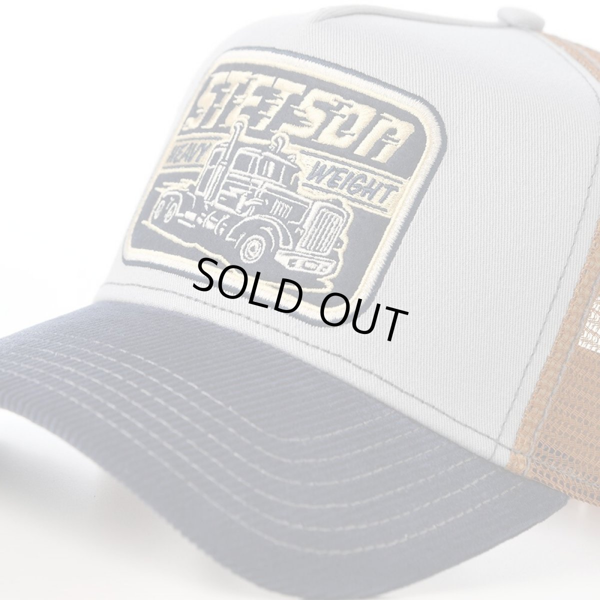 画像3: TRUCKER CAP HEAVY DUTY（トラッカーキャップ ヘビーデューティー） ST268EU ブルー (3)